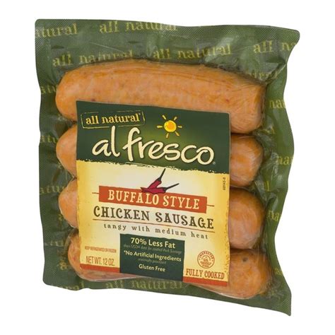 ALFRESCO Buffalo Style Chicken Sausage - 4 CT (12 oz) Delivery or ...