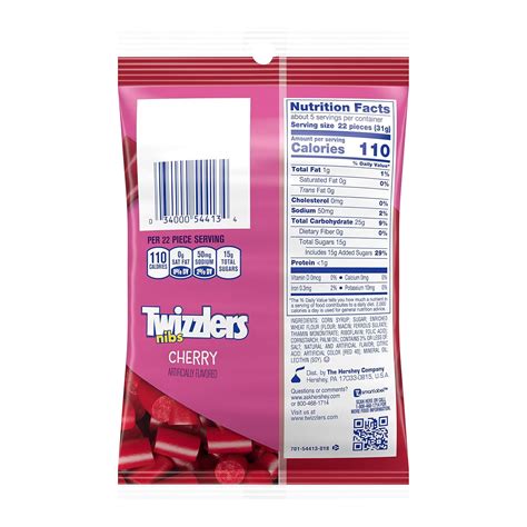 Buy TWIZZLERS Licorice Candy, Black Licorice Nibs, 6 Ounce (Pack of 12 ...