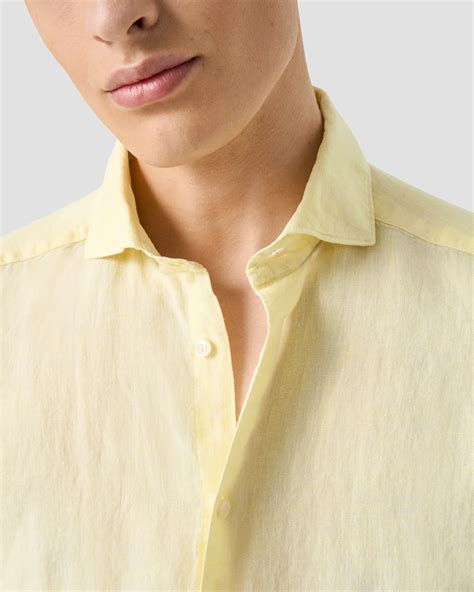Short Sleeve Linen Shirt - Eton