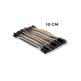 Probots Male To Female Jumper Wires 40 Pcs 10cm Buy Online India