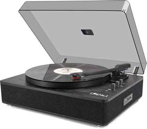 Amazon.com: Record Player Vinyl Turntables with Built-in Speakers and ...