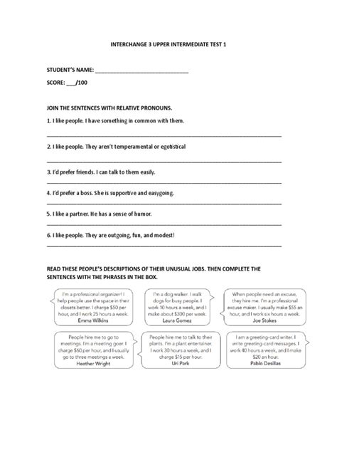 Image result for Upper Intermediate English Level Test