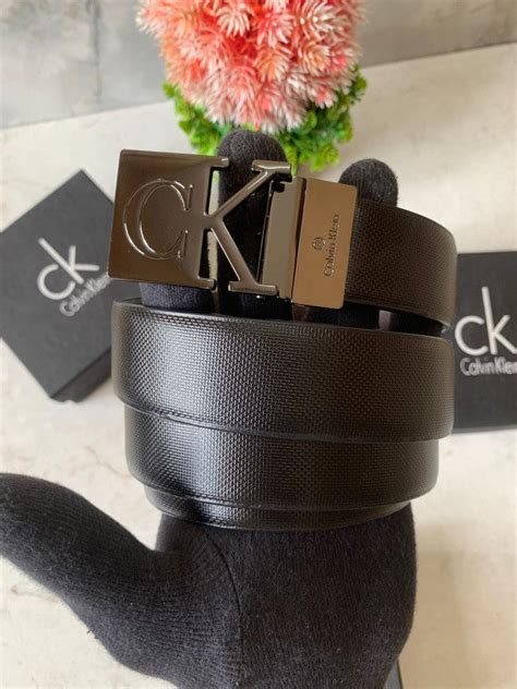 CALVIN KLEIN FULL BLACK BELT – FaNcY BuCkEtS