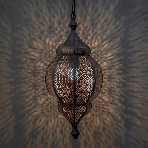 Buy HOMESAKE Contemporary Decor Copper Textured Metal Ceiling Lamp from ...