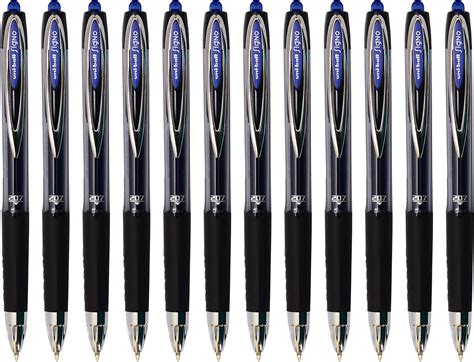 UNI-BALL Signo UMN207 0.7mm Retractable Gel Pen | Blue Ink, Pack of 3 ...
