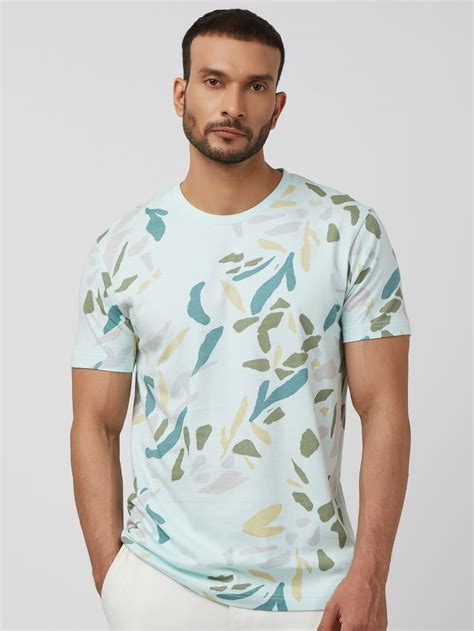 Mens Printed T-shirt - Shop Graphic T-shirts for Guys at Mufti
