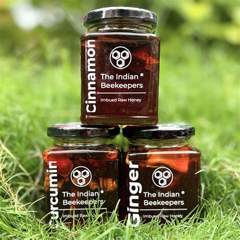 Imbued Honey Combo (Pack of 3)- Cinnamon, Ginger & Curcumin Honey – The ...