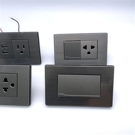 Electrical Wall Switch Single Double Triple Quadruple Gang Stainless ...