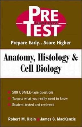 Buy Anatomy Histology Cell Biology Pretest Book Online at Low Prices in ...