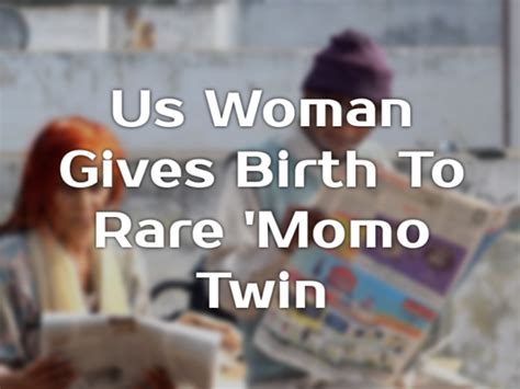 US woman gives birth to rare 'momo twin - Motherhood Hospitals India
