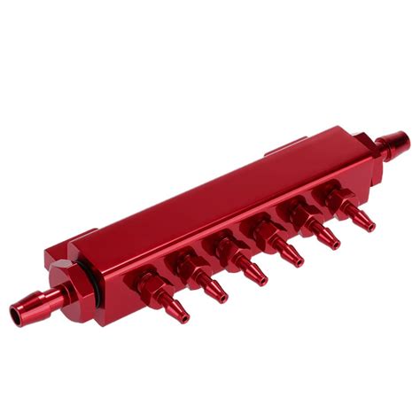 Yuans Al num Alloy Vacuum Manifold Kits 6 Port 1/8 NPT Turbo Wastegate ...