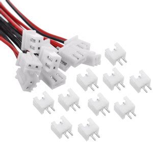 AVS COMPONENTS 40 Pcs 2-pin JST Male Female Cable Connector 2.54mm 11 ...