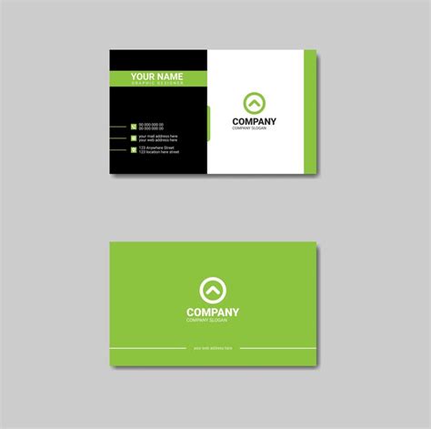 Blank Business Card Design Templates 的图像结果