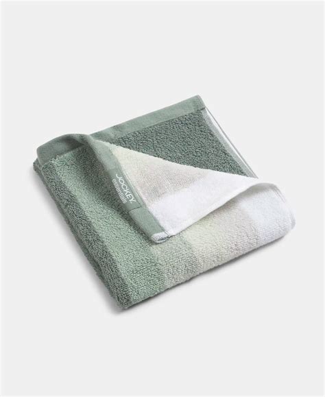 Buy Cotton Terry Ultrasoft and Durable Striped Hand Towel - Sage (Pack ...