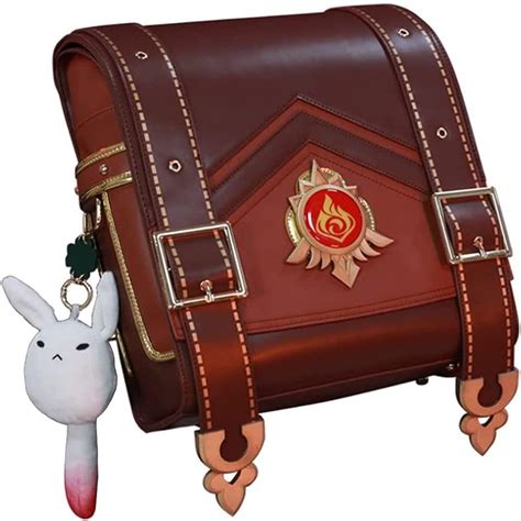 Buy BoerMee Genshin Impact Cosplay Backpack Klee Bag Travel Bags Klee ...