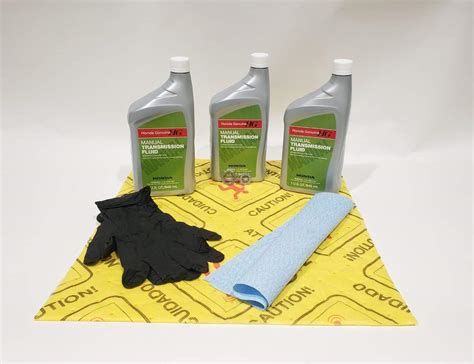 Honda Genuine MTF Manual Transmission Fluid Change Kit, 3 U.S.Qt/946ml ...