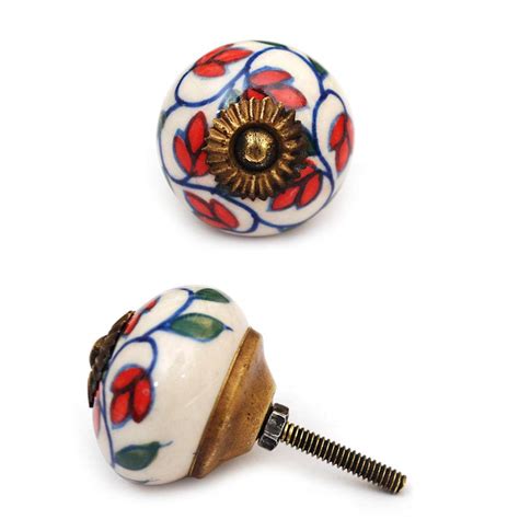 Red Design and White knob – NEERJA INTERNATIONAL INC