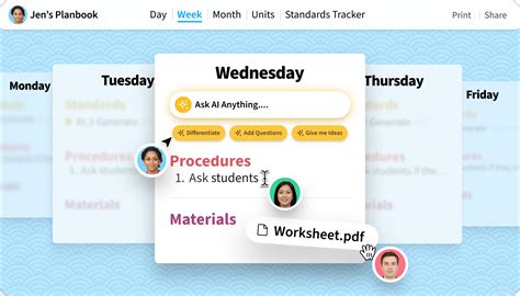 AI Powered Lesson Planbook | Common Curriculum Planner