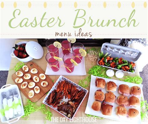 Easter Buffet Menu Ideas