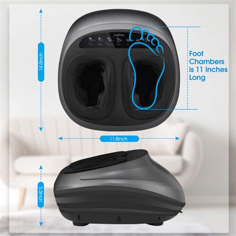 Foot Massager Machine with Heat and Massage Gifts for Men and Women ...