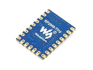 Waveshare RP2040-Tiny Microcontroller Development Board, with Dual Core ...