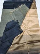 Mangalagiri pattu half and half saree – www.vannamayil.com