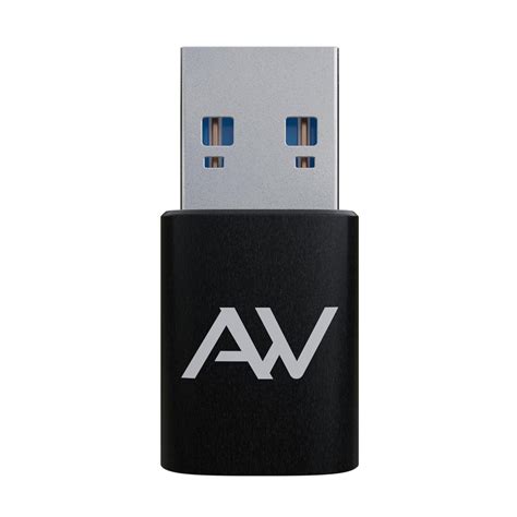 ALIVEWARE USB 3.0 A Male to USB Type-C Female OTG Adapter/Connector ...