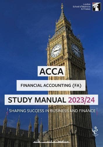 Buy ACCA Financial Accounting Study Manual Book Online at Low Prices in ...
