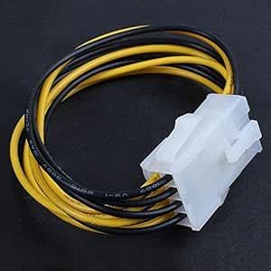 PRAV® 2X(Internal Cable Extension Cable ATX-8P-EX Female ATX Power ...