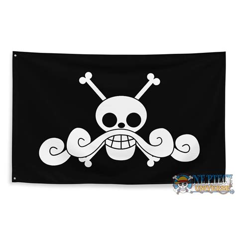 Roger Pirates Gol D Roger Flag Jolly Roger (2 Colors) | One Piece ...