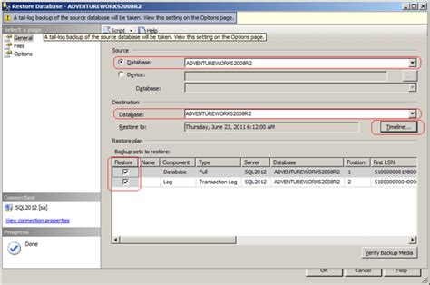Image result for SQL Server Point in Time SQL Server Restore