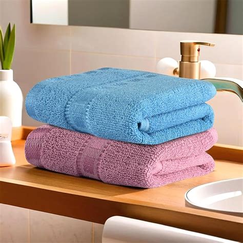 Kuber Industries 144Tc Pack of 2 Cotton Hand/Face Towels for Men ...
