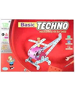 AdiChai Little Engineer Basic Techno Mechanical Kit for Child 12 ...