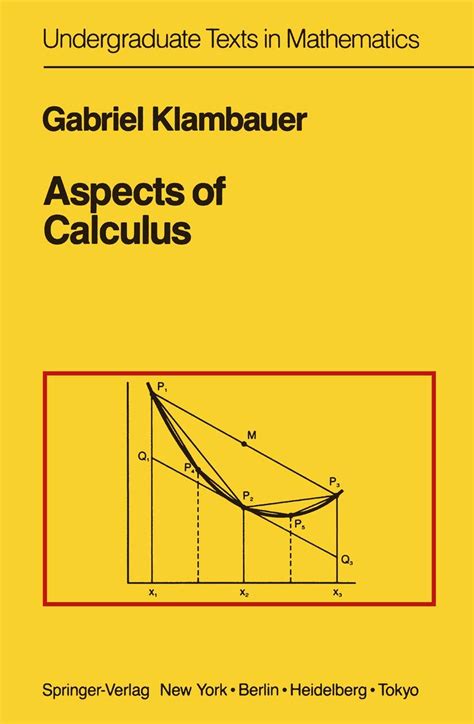 Buy Aspects of Calculus (Undergraduate Texts in Mathematics) Book ...