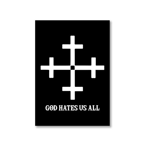 Buy Slayer Poster - God Hates Us All at Rs. 50 OFF 🤑 – The Banyan Tee