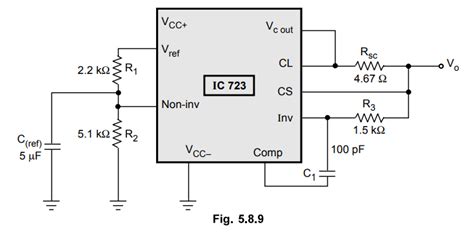 General Purpose Linear IC 723 Regulator - Pin diagram, Important ...