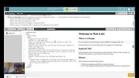 Code.org Web Development Lesson 6 Level 9 Sub Level 4 的图像结果