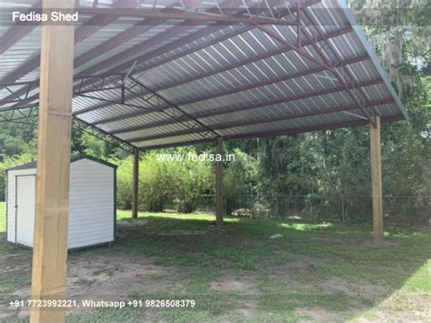 Parking Shed Cantilever Car Parking Shade Simple Shed Truss Design N0 ...