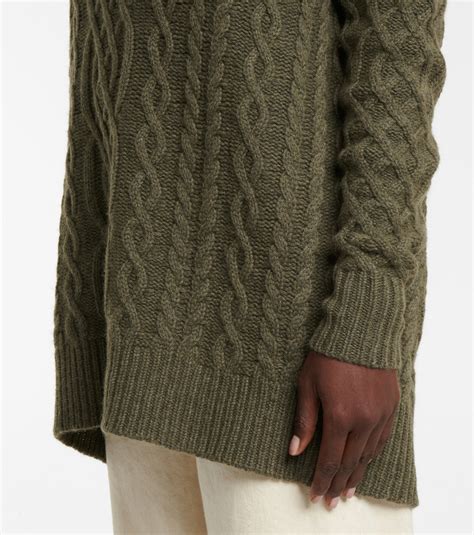 CO - Cashmere cable-knit sweater Coach
