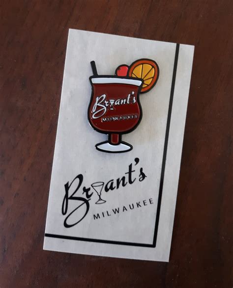 BRYANT'S COCKTAIL LOUNGE Milwaukee 1.5" Old Fashioned Limited Edition ...