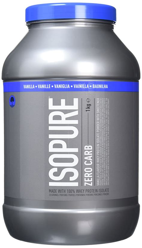 Isopure Zero Carb Whey Protein Isolate With Bcaas Keto Friendly ...