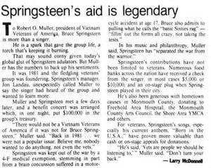 Image result for Bruce Springsteen Favorite Food