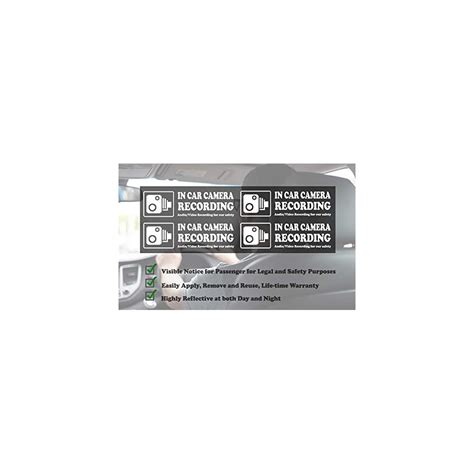 Camera Audio Video Recording Window Cars Stickers – | Ubuy India