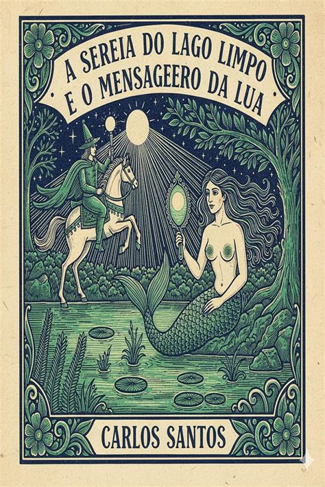 A Sereia do lago limpo e o Mensageiro da Lua (LITERATURAS DE CORDEL - O ...