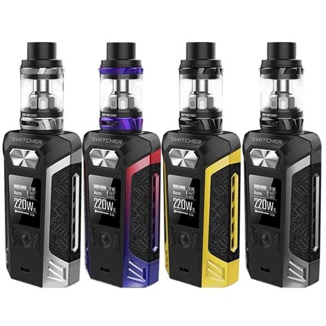 Vaporesso Switcher 220W TC + NRG Tank Starter Kit – vape billiorsonn