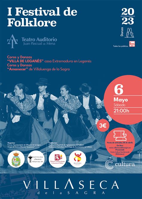 VENTA DE ENTRADAS | MÚSICA - FESTIVAL DE FOLKORE | TEATRO AUDITORIO JUAN PASCUAL DE MENA ...