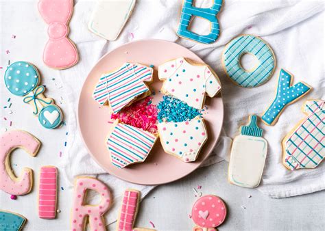 Gender Reveal Cookies — Honey Blonde