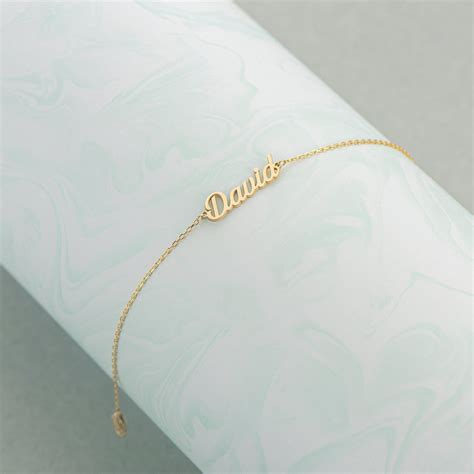 DAINTY NAME BRACELET – Artsy Store