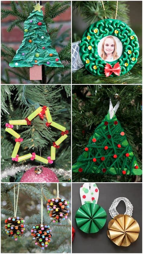Easy Christmas Ornaments Craft Ideas For Kindergartners - Kids Art & Craft