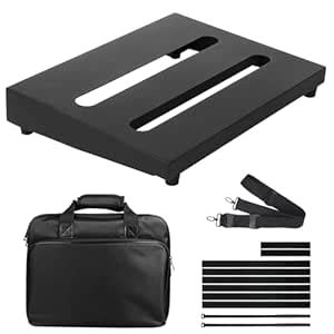 Soyan Medium Size Metal Pedal Board 13.8ââ‚¬Â x 10.6ââ‚¬Â with Carrying ...